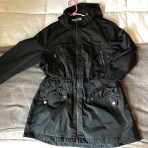 Michael Kors - Rain Jacket - size large - black